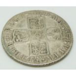 Queen Anne 1711 4th bust shilling