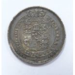 George IV 1825, second garter reverse sixpence, EF, near unc, toned