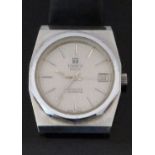 Tissot Seastar gentleman’s wristwatch ref. 40641 with date aperture, luminous steel hands, two
