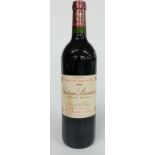 Chateau Branaire (Duluc-Ducru) 1995 Saint Julien Grand Cru Classe 1855 French red Bordeaux, 750ml,