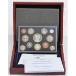 Royal Mint 2007 Executive Proof coin set comprising 12 coins including three two pound and two
