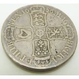 1686 James II first bust crown, GF