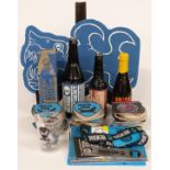 A quantity of Brewdog limited edition beers, beer mats, breweriana etc