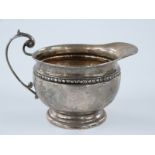 George V hallmarked silver jug, Birmingham 1928 maker William Neale, height 6.5cm, 91g