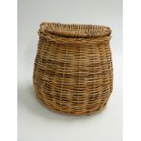 Wicker fishing creel.