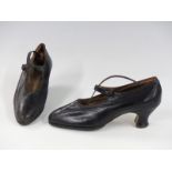 A pair of Victorian ladies shoes by Marshall and Snelgrow