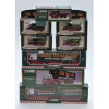 Eight Corgi Eddie Stobart diecast model lorries including Foden S21 Mickey Mouse with Trailer 13601,