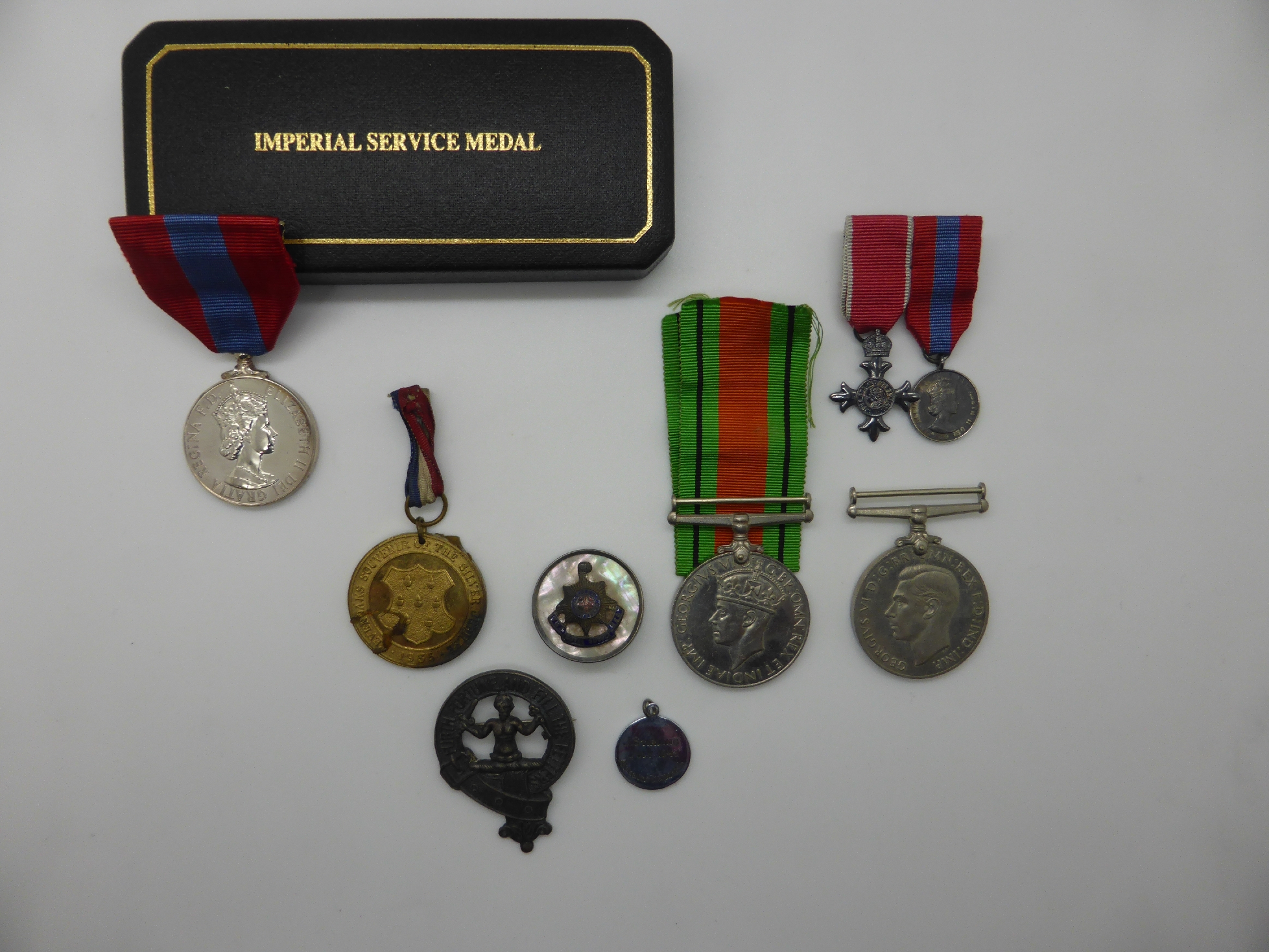 Elizabeth II Imperial Service Medal named to Mrs Jean Margaret Rose together with a WWII War Medal - Image 2 of 47