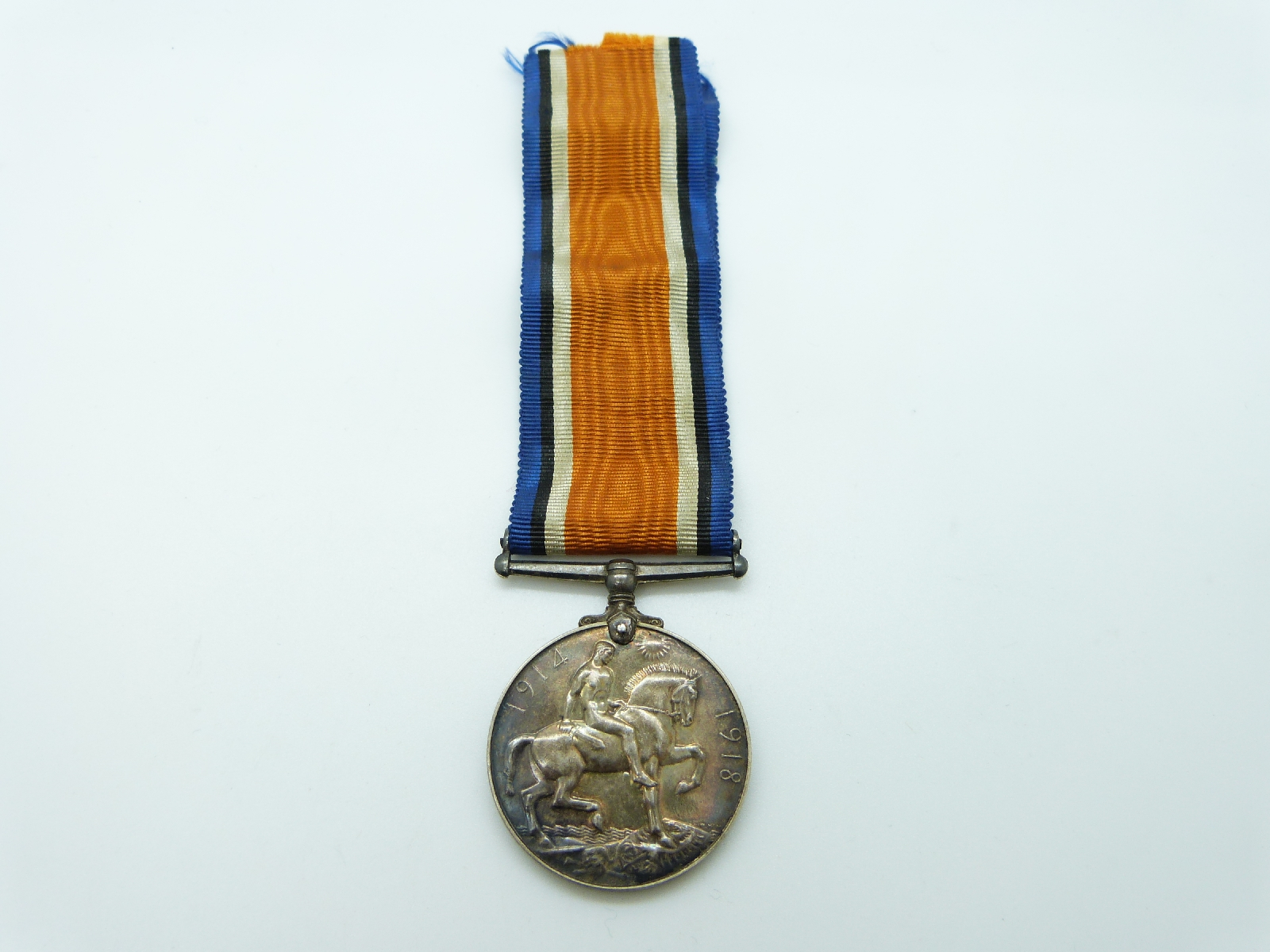 British Army WWI medal trio comprising 1914/1915 Star, War Medal and Victory Medal named to A.Sjt - Image 3 of 7