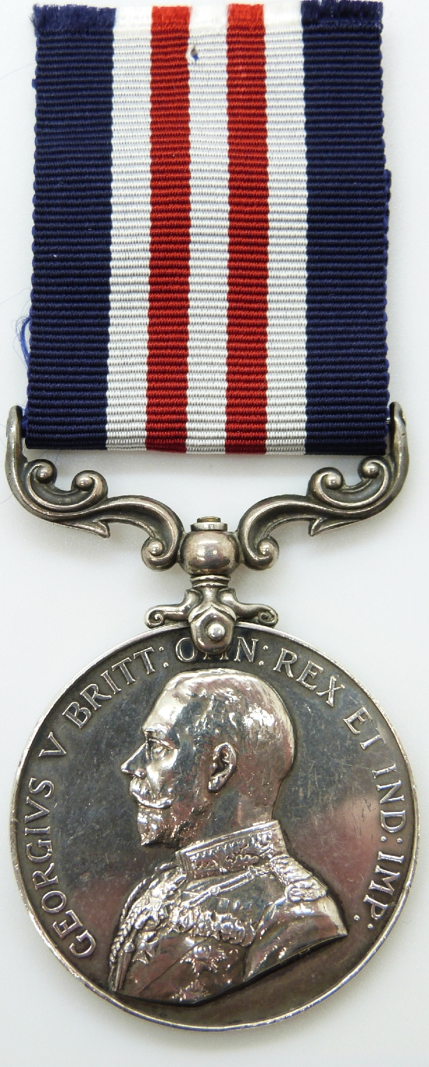 George V British Army Military Medal named to 34711 Pte L/Cpl T Wilbor 9/Yorkshire Light Infantry