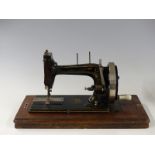 Hengstenberg Anker, "Gloria" sewing machine circa 1896/7