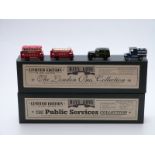 Two Lledo Days Gone 1:43 scale limited edition diecast model vehicle sets The London Bus