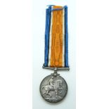 British Army WWI War Medal named to 161673 Pte G.E.Tunnicliffe M.G.C (Machine Gun Corps)