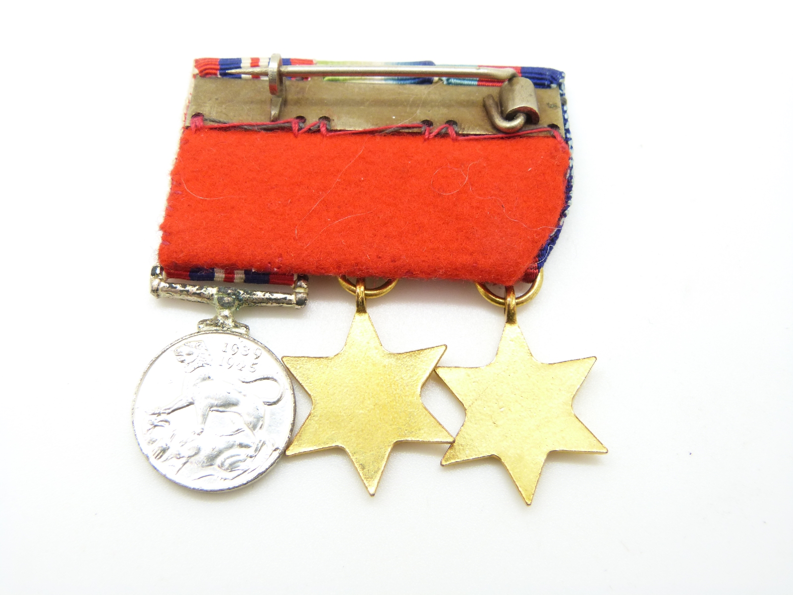 British Army WWI and WWII medal trios awarded to Lieutenant V E Inglefield East Yorkshire - Image 9 of 9