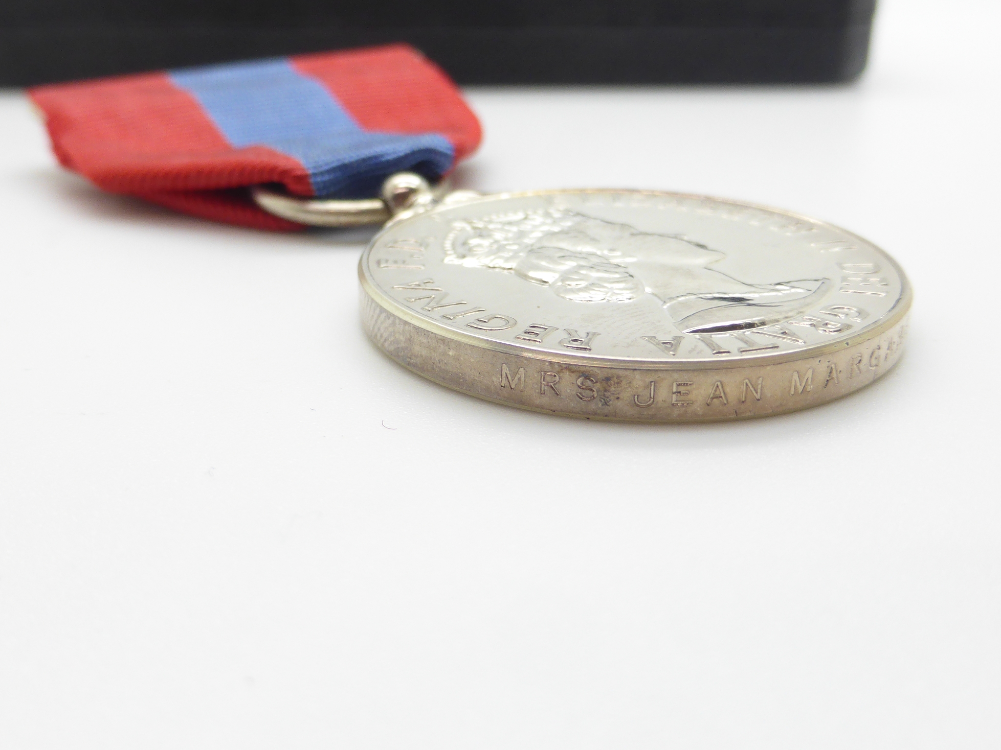 Elizabeth II Imperial Service Medal named to Mrs Jean Margaret Rose together with a WWII War Medal - Image 44 of 47