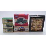 Six Corgi diecast model vehicles and vehicle sets including Ford The General Utility Car C90,