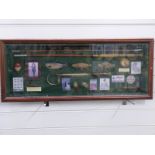 A cased fishing diorama - fly fishing interest