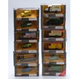 Twelve Corgi Classics diecast model vans and commercial vehicles, all in original boxes