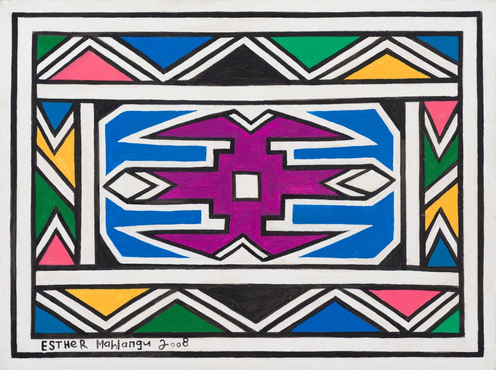 Esther Mahlangu; Ndebele Patterns