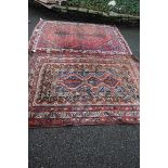 A Persian rug,