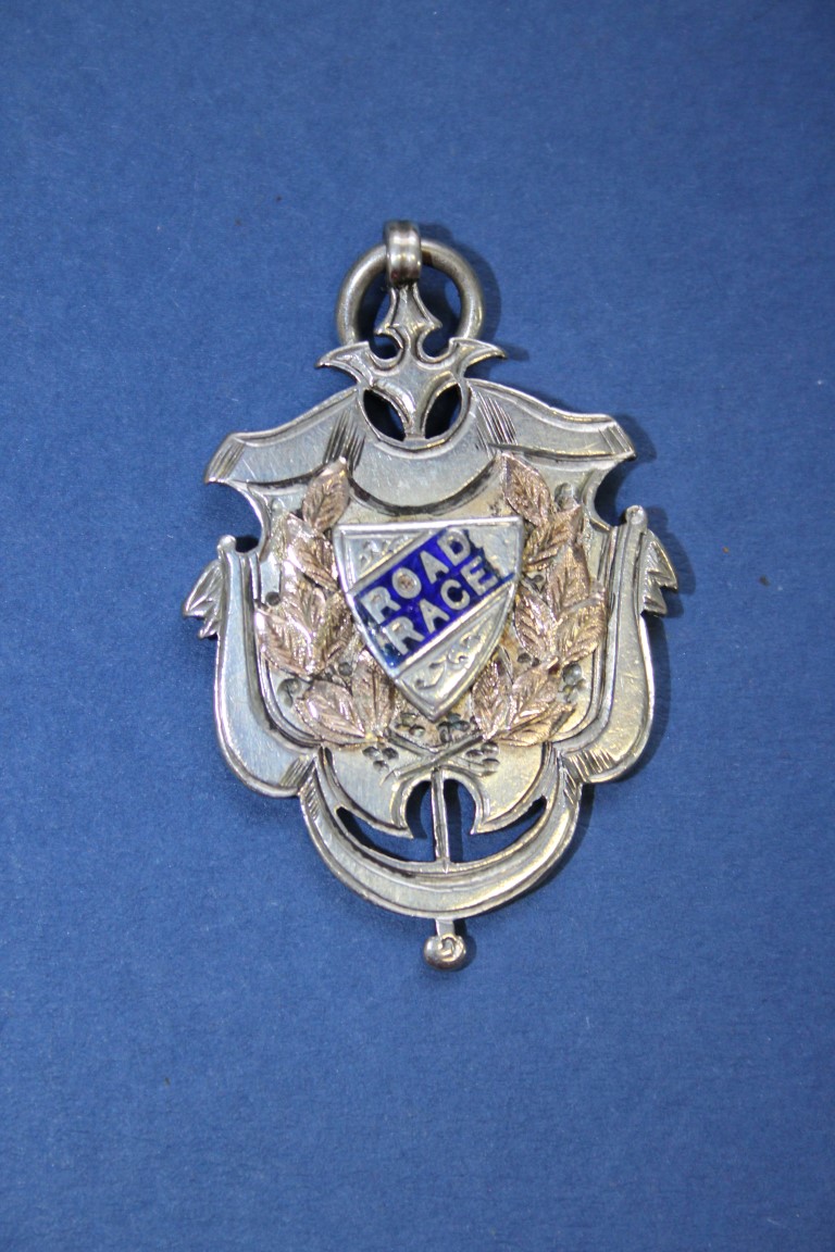 A collection of fifty four 19th and 20th century silver, enamel and metal sporting medals. - Image 4 of 5
