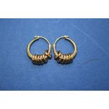 A pair of 18ct yellow gold 'Sweetie' earrings, by Links of London, 9.5g.