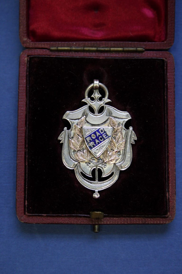A collection of fifty four 19th and 20th century silver, enamel and metal sporting medals. - Image 3 of 5