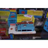 A Corgi 437 Superior Ambulance, boxed.