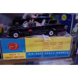 A Corgi 267 Batmobile, in reproduction box.