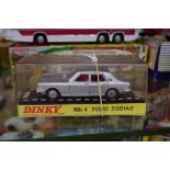 A Dinky 164 Mk 4 Ford Zodiac, boxed.