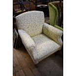 A Laura Ashley floral occasional chair.