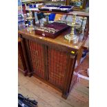 A 19th century rosewood chiffonier, 88cm wide.