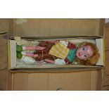 Four Pelham puppets, to include: Gypsy, boxed; and Dutch Boy, boxed.