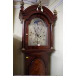 A good George III mahogany and ebony strung 8 day longcase clock, by Plowman, Chichester,