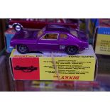 A Dinky 165 Ford Capri, boxed.