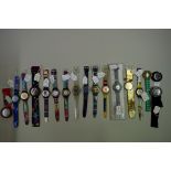 Swatch Watch: seventeen 1992 Swatch watches.