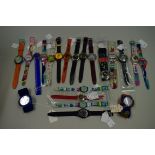 Swatch Watch: twenty one various 1993 Swatch Watches.