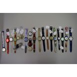 Swatch Watch: twenty one 1996 Swatch watches.