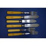 A quantity of silver, silver plated cutlery and other items, 400g weighable.