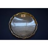 A silver salver, by Viners Ltd, Sheffield 1960, 19.