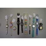 Swatch Watch: ten various 21st century Swatch watches.