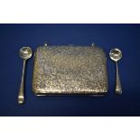 An Edwardian silver purse, by J.