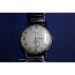 A 1960s Longines stainless steel gentleman's automatic wristwatch,