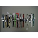 Swatch Watch: sixteen Swatch watches, comprising; seven 1998 and nine 1999.