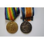 A pair of World War I medals, to 265500 private P.E Searle, Norfolk Regiment, comprising of War