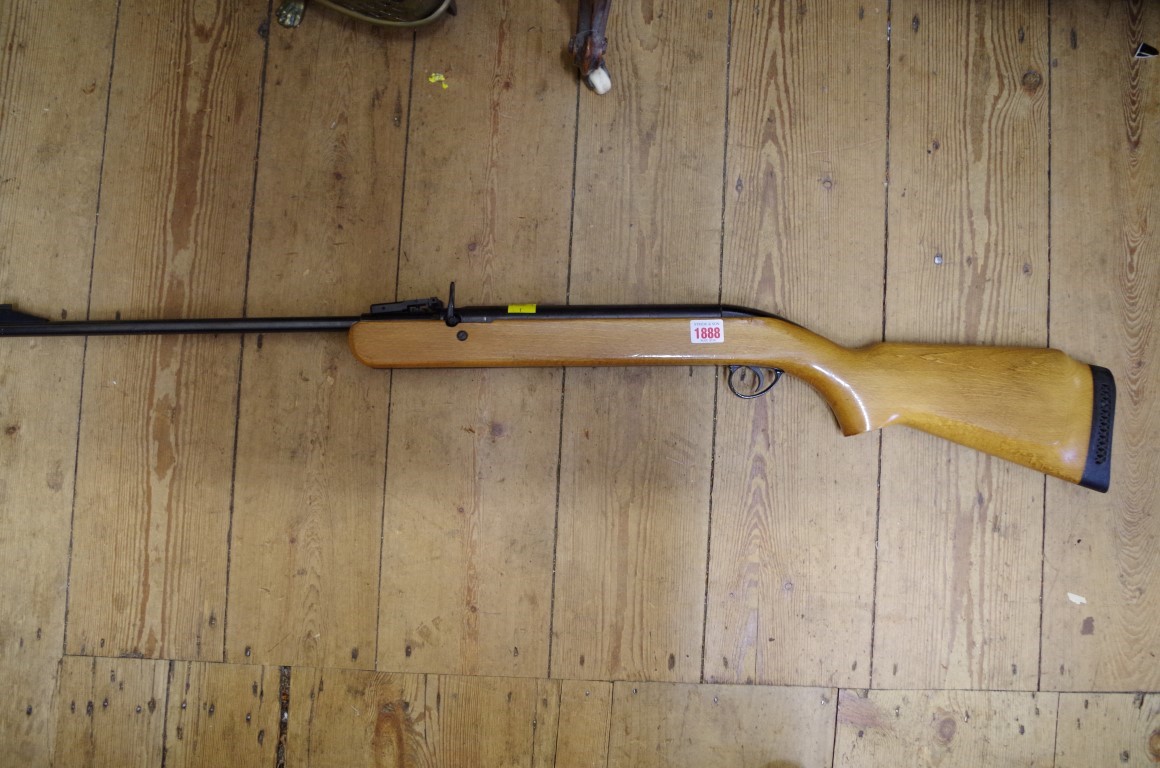 A BSA Airsporter .22 air rifle, GJ 5952.