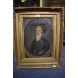 English School, early 19th century, half length portrait of David Griffith, aged 22, labelled and