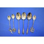 A cased set of Queen Elizabeth ll Coronation silver teaspoons, by Richard Woodman Burridge, Harrods,