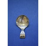 A George III silver caddy spoon, by John Thornton, Birmingham 1812.