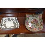 Two vintage purses, to include a beadwork example.